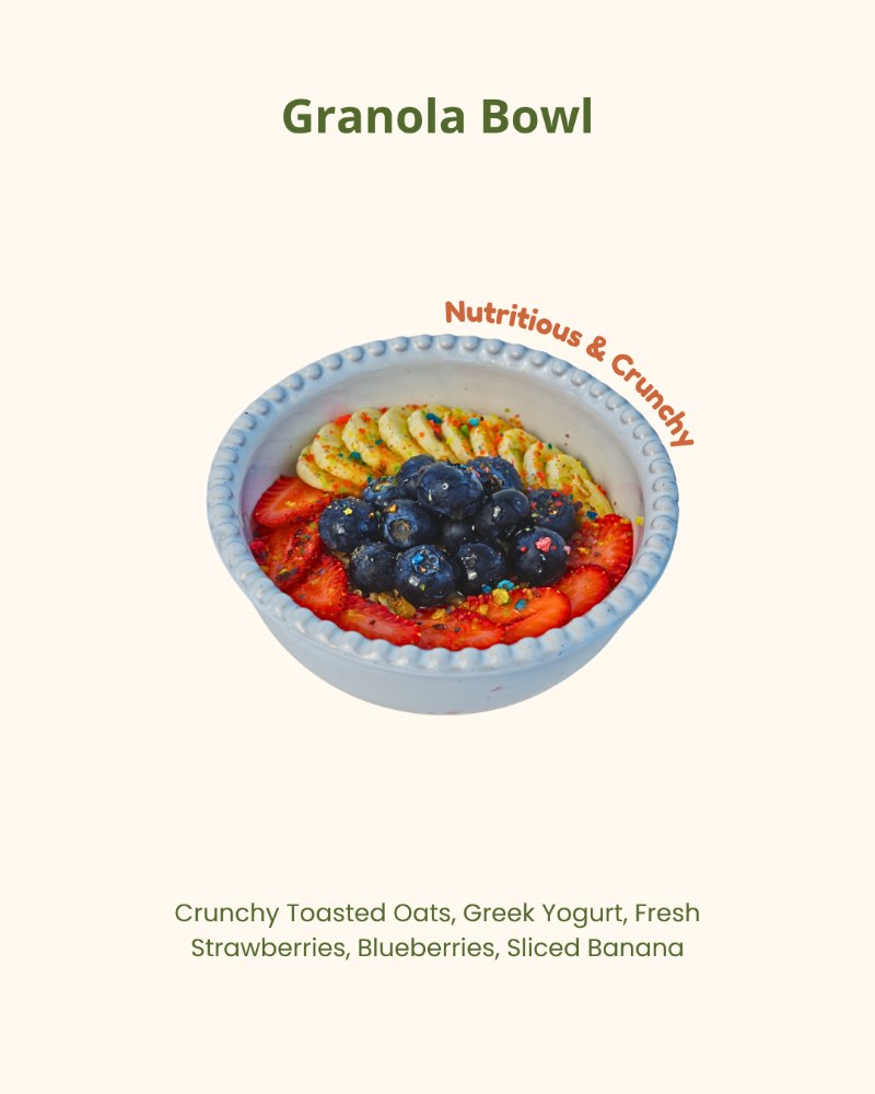 Risers House granola bowl
