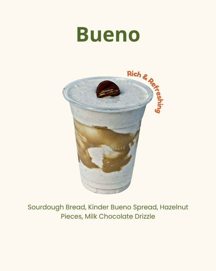 Risers House menu design